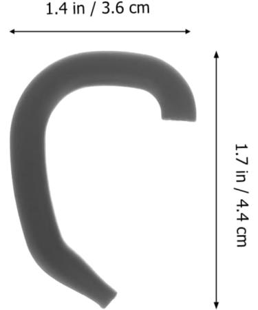 24 Pairs Professional Correctors for Protruding Auricle & Valgus - Black Orthopaedic Supports for Aesthetic Ear Correction - 4.4x3.6CM (4pcs) - Buy Online on GoSupps.com