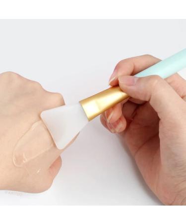 Silicone Facial Mask Brush - Hairless Face Makeup Applicator for DIY Masks | Cosmetic Brush in Blue - Buy Online on GoSupps.com