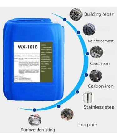 Powerful Metal Rust Remover WX-101B Rust Remover for Metal Powerful and Fast Rust Removal Multi-Functional Rust Removal for Various Metals Iron Cleaner (200ml) - Buy Online on GoSupps.com