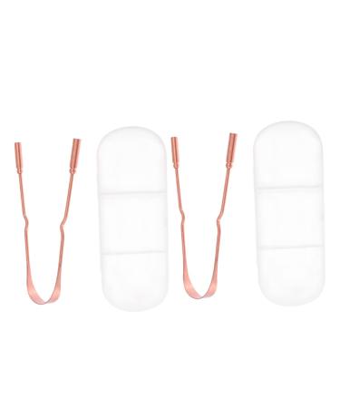 FOMIYES Brush and Scraper Mouth Cleaning Tool Oral Care Scraper Oral Cleaning Tool Oral Home Scraping Tool Scraper Practical Mouth