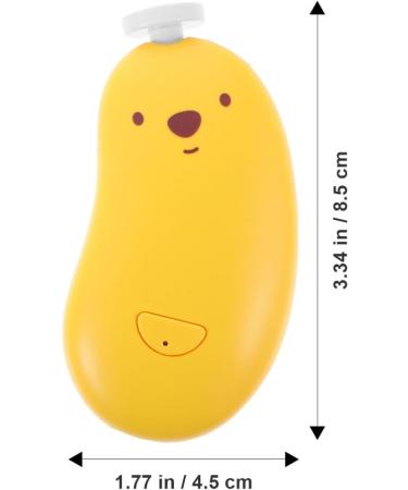 PATKAW 1 Set Electric Nail File Baby Nail Clipper Electric Nail Trimmer Nail File Kit with Grinding Heads 8.50X4.50X2.00CM - Buy Online on GoSupps.com