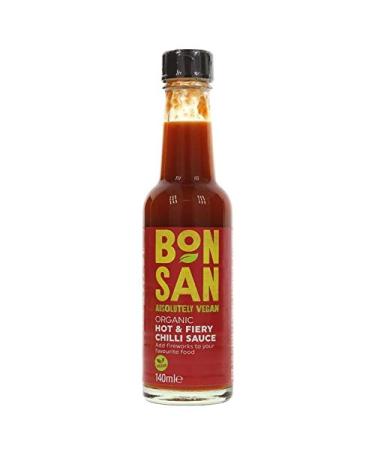 Bonsan Hot & Fiery Chili Sauce 3 x 140ml UK