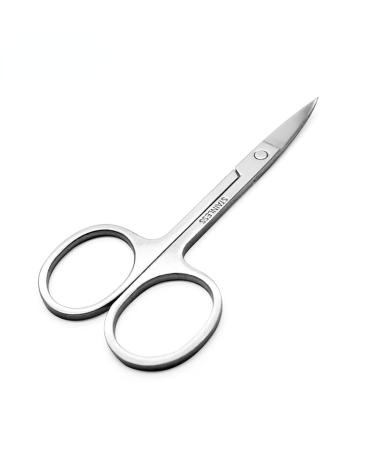 CanEve Craft Scissors Professional Nail Scissor Manicure for Nails Eyebrow Nose Eyelash Cuticle Scissors Curved Pedicure Makeup Tools Scissors
