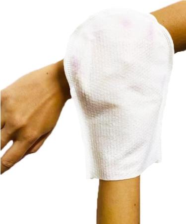 Omnitex Premium Bed Bath Wet Wash Gloves 20pk - Microwavable with Dimethicone Barrier Cream, Aloe Vera & Vitamins | Rinse Free Incontinence Bed Bath Wipes in Glove Shape | Alcohol Free | 2X 10pk - Buy Online on GoSupps.com