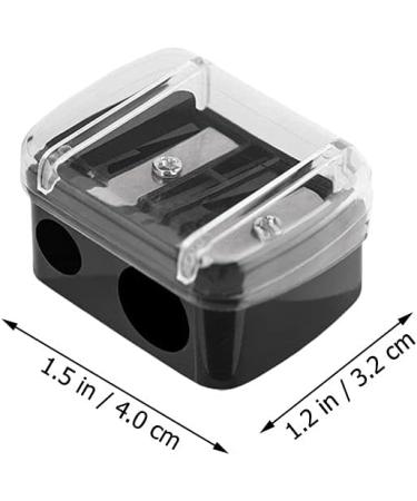 2pcs Dual Hole Eyeliner Sharpeners for Lip, Eyebrow, and Eye Pencils - Buy Online on GoSupps.com