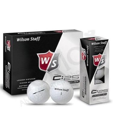 Wilson Staff C 25 Golf Balls - 12 Pack - Buy Online on GoSupps.com