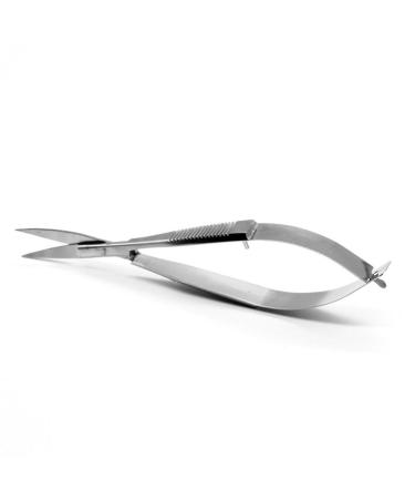 Micro Scissors for Face & Eyelash - Stainless Steel Curved Grafting Tool | International Shipping - Buy Online on GoSupps.com