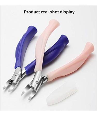 YAMAZA Dedicated nail clippers nail clippers stainless steel needle nose pliers set toenail clippers nail grooves pedicure pliers with soft resin handles suitable for thick and deep toenails - Buy Online on GoSupps.com