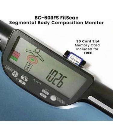TANITA BC-603 FS FITSCAN Segmental Body Composition Monitor with SD Card - Track Your Fitness Progress Easily - Buy Online on GoSupps.com