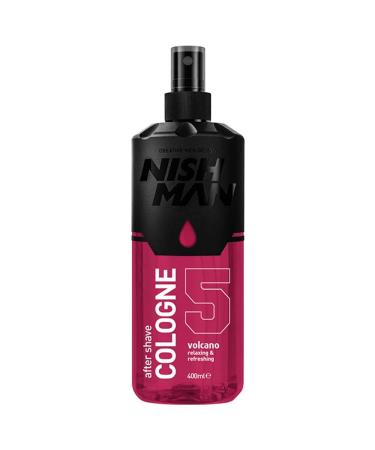 nishman After Shave Cologne 05 Volcano 400ml 13.53 Fl Oz (Pack of 1) 05 Volcano