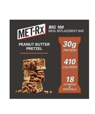 Mat-rx Big 100 Protein Bars Peanut Butter Pretzel Bars 14.10 oz - Buy Online on GoSupps.com