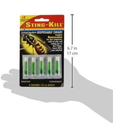 Buy Sting-Kill Disposable Swabs - 5 Ea - Pack of 6 | Fast International Shipping - Buy Online on GoSupps.com