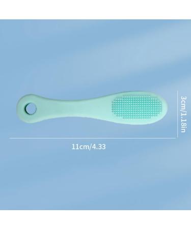 Silicone Nose Brush Face Scrubber Manual Blackhead Remover Manual Face Scrubber Exfoliator Finger Pad Nose Pore Wash Skin Care Beauty Tool 5PCS - Buy Online on GoSupps.com