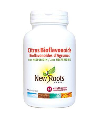 New Roots Herbal - Citrus Bioflavonoids Plus Hesperidin and Quercetin 90 Capsules - Provides Antioxidants for the Maintenance of Good Health