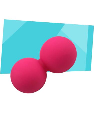 Beaupretty White Cylinder Peanut Yoga Roll Full Body Myofascial Release Massage Ball for Ultimate Fitness Relief - Buy Online on GoSupps.com