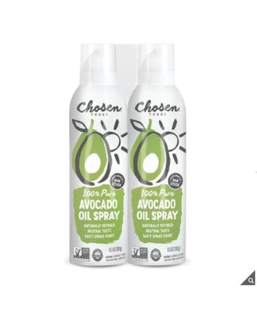 Chosen Food Pure Avocado Oil Cooking Spray 2 x 383ml