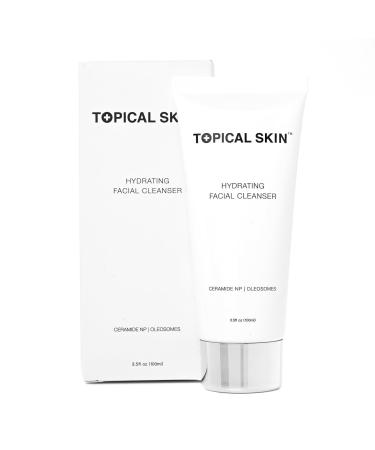 Topical Skin Hydrating Facial Cleanser for All Skin Types Hydrating Formula with Oleosomes Ceramide and Botanicals 3.5 fl oz