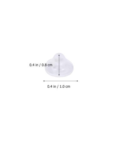 Milisten 100pcs Clip-On Earring Cushions | Silicone Earring Pads for Pain-Free Helix & Clip-On Earrings | Comfort & Support for Sensitive Ears - Buy Online on GoSupps.com