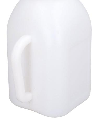 Uadme 1L Calf Milk Bottle - Horizontal Feeding Cup for Cows - Breastfeeding Milk Dispenser with Removable Pacifier - Buy Online on GoSupps.com