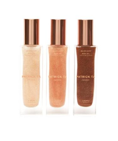 Patrick ta Major Glow On The Go Trio (Major Glow Body Oil Set)