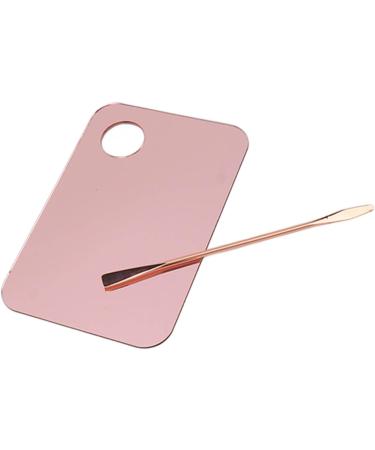  UMDHAIYI Professional makeup mixing palette for acrylics double-headed spatula thumb hole reusable smoothing surface mixing base gel - Buy Online on GoSupps.com