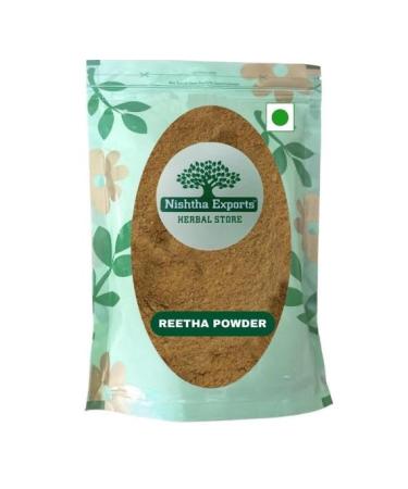 Raw Herbs/Jadi Booti Reetha Powder Ritha Powder Soapnut Powder Soap Nut Powder Acacia Concinna (100gm) 100.00 g (Pack of 1)