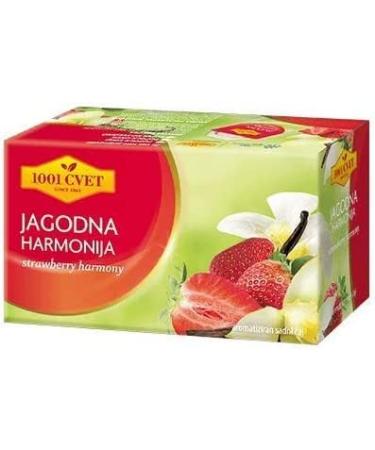  UPSY Alpine Fruit Tea Best herbal tea with the harmonious taste of strawberry 4 packs of 20 tea bags (80 tea bags) (strawberry herbal tea 80 tea bags) - Buy Online on GoSupps.com