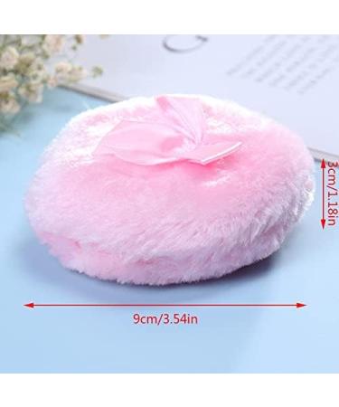 Makeup Sponge Professional Round Cosmetic Villus Soft Plush Powder Puff Sponge Talcum Powder Makeup Cosmetic Makeup Beauty Tools Makeup Sponge Holder(Coffee) - Buy Online on GoSupps.com