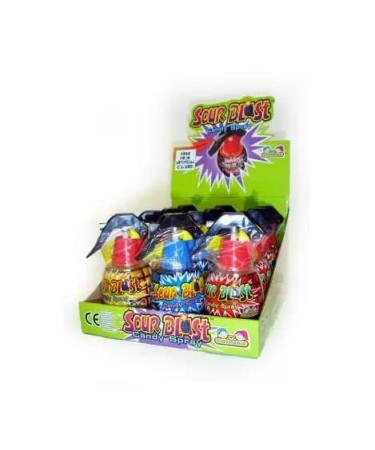 Ellies Jellies Sour Blast Candy Spray Grenades 57g x1