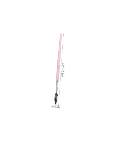 Minkissy Eyelash & Brow Brush - Best Makeup Tool for Perfect Eyebrows & Lashes | Pink Cosmetic Tool for Eyelash Extension & Grooming - Buy Online on GoSupps.com