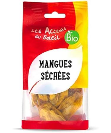 Les Accents Du Soleil "Excellence" Dried Mango 100 g - Unit - Buy Online on GoSupps.com