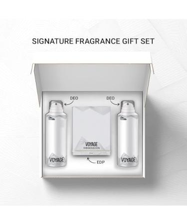 thakor craft Signature Perfume Gift Set for Men 350 ml 2 Deo + 1 Eau De perfume - Buy Online on GoSupps.com