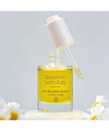 Elemental Herbology Calm & Soothe Facial Oil 0.70 fl oz Nourishing Facial Oil with Chamomile Rose Damask & Rosehip Reduces Sensitivity Calms Redness & Boosts Radiance Sensitive or Dry Skin - Buy Online on GoSupps.com