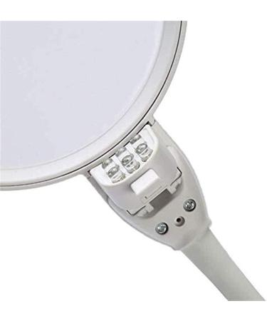 Magnifiers Desktop 2X Illumination Clip Magnifying Glass Assisted Mirror 5X with Hd Lens for Book Reading Jewelry Identification Watches DIY Crafts Carving and Repair Lofty Ambition - Buy Online on GoSupps.com