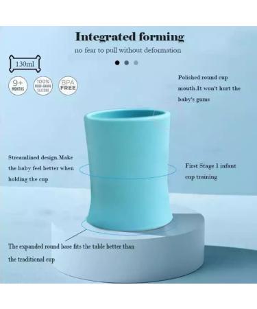 6-Piece Silicone LED Weaning Baby Feeding Set in Gray | BPA-Free, Dishwasher Safe - Buy Online on GoSupps.com