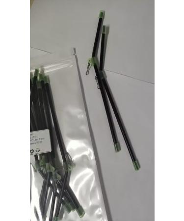 Premium Fishing Anti-Tangle Boom Sleeves Set - 10 Pieces of Black Feeder Accessories for Tangle-Free Fishing - Buy Online on GoSupps.com