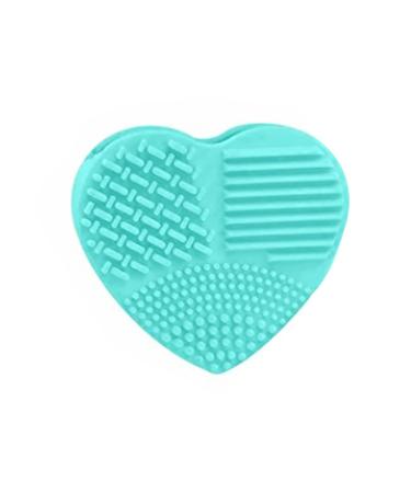 Silicone Heart-shaped Makeup Brush Cleaning Brush Heart-shaped Egg Brush Cleaning Tool Beauty Brush