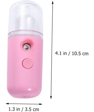 Healeved 4 Pcs Spray Hydrating Apparatus Facial Cleaner Spray Humidifier Spa Cleaner Bottle Plastic 10.5x3.5cmx2pcs - Buy Online on GoSupps.com