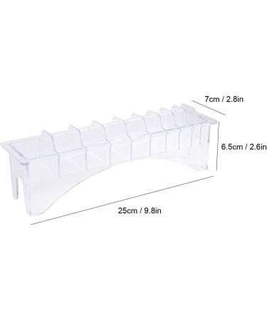 Clipper Guard Holder ANGGREK Guide Box Clipper Limit Comb Storage Box Hair Clipper Positioning Caliper Comb Organizer Case(Limit comb box 10 pcs) - Buy Online on GoSupps.com
