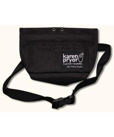 Karen Pryor Clicker Training Black Treat Pouch by Terry Ryan - Buy Online on GoSupps.com