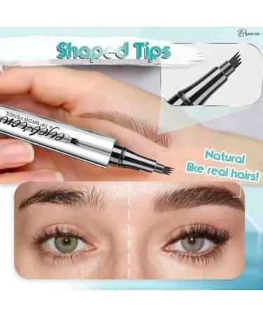 Blapee Eyebrow Pencil Blapee Waterproof Makeup Eyebrow Pen Blapee Eyebrow Microblading Pen Micro 4 Point Brow Pen (02#) - Buy Online on GoSupps.com