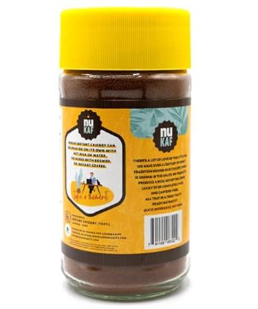nuKAF By Gourmanity 7oz/200g (Pack of 2) Instant Chicory Powder from France - Kosher Coffee Substitute - Buy Online on GoSupps.com