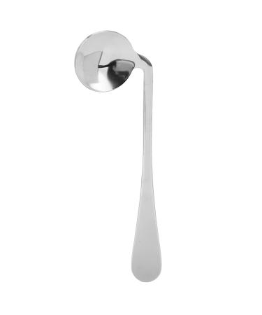 Sonew curved spoon anti-shake-steel self-feeding reduces the pressure on the wrist utensil angled for hand tremors older people (right hand)