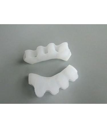 Zittop Toe Separators - Bunion Corrector & Toe Spacers Set for Pain Relief - Toe Stretcher for Hammer Toe - 4 Pieces, White - Men & Women - Buy Online on GoSupps.com