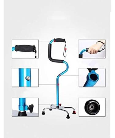 Canes Crutches and Four Feet Multifunctional Anti- Skid War Medical Walking Aids for The Elderly powerfully Prosperous - Buy Online on GoSupps.com