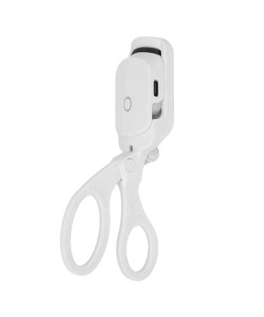 Heated Eyelash Curler Curved Clamp Electric Heated Eyelash Curler Silicone Long Lasting Type C Charging for Daily Use for Thick Lashes (BROLEO7k8wv4os0r-11)