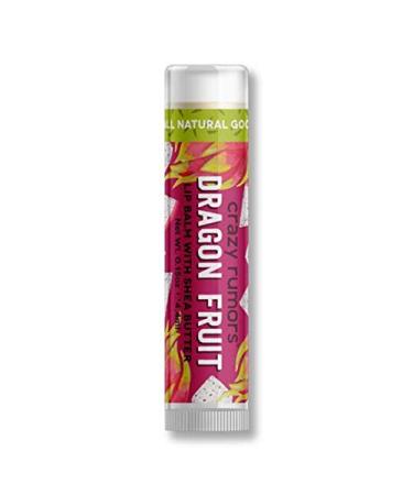 Crazy Rumors Dragon Fruit Soothing Lip Balm Stick for Dry Lips 100% Natural Limited Edition Summer 2020 0.15 Oz