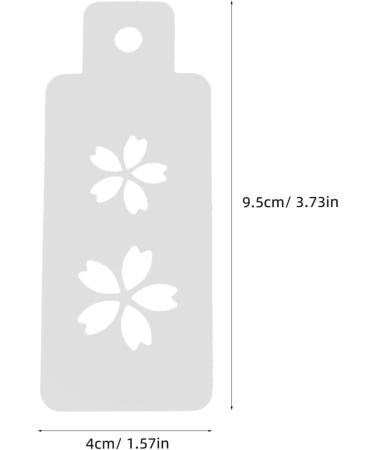 FOMIYES Face Paint Stencils Ancient Chinese Face Paint Stencil Stencil Makeup Forehead Stencil with Finger Puff - Buy Online on GoSupps.com