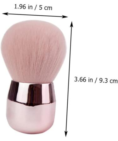 MUSISALY 1pc Pink Makeup Brush Powder Brush Cosmetic Brush Makeup Tool Brush Loose Powder Makeup Foundation Brush Face Makeup Brush Blusher Brush Mushroom Shape Makeup Face Makeup Tools - Buy Online on GoSupps.com