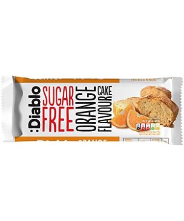 Diablo Sugar Free Mix Flavour Cakes 200g (Pack of 3) Orange Flavour Chocolate & Chocolate Chip - Buy Online on GoSupps.com